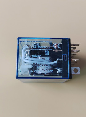 中间继电器IEC255 LY4N-J 10A 110VAC 220VAC 12 24VDC 大14脚