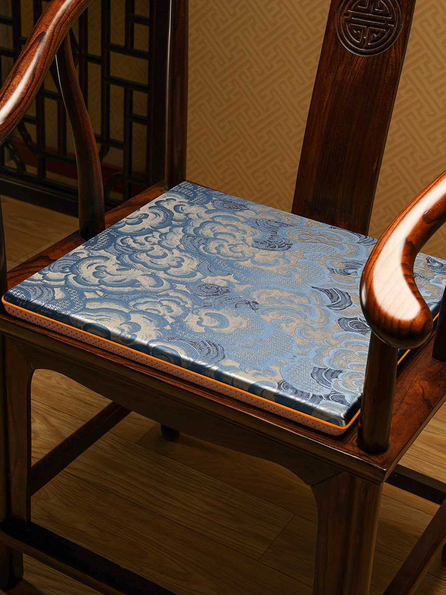 新中式椅垫红木沙发坐垫防滑垫实木茶餐桌椅凳子垫圈椅太师椅垫子,居家布艺,椅垫,淘宝优惠券,粉丝福利购,淘宝优惠卷