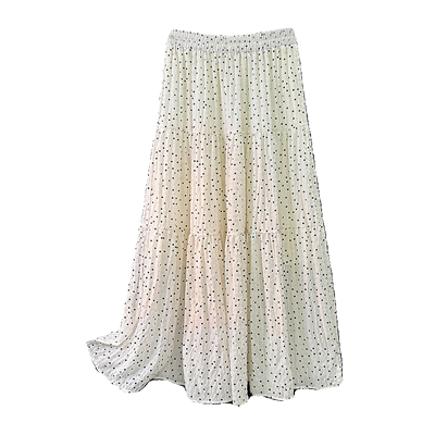 【清仓】0289-波点碎花蛋糕裙