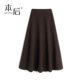 醋酸 绵羊毛 9968 重工毛呢裙子半身裙冬女2025新款 a字中长款