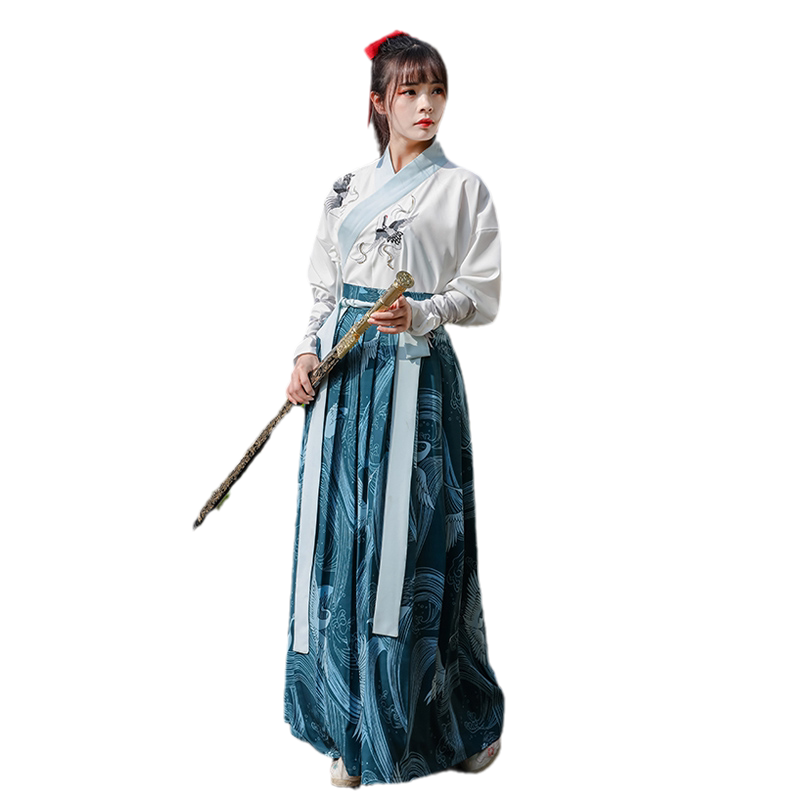 改良汉服古装仙气三件套