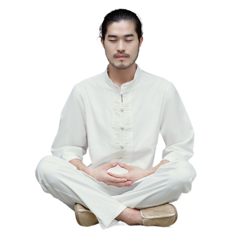 居士道袍禅服男唐装太极服