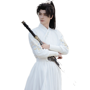 汉服男款青少年成人古装服装男仙气飘飘超仙日常可穿国风男装套装