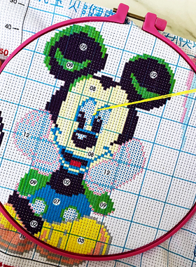 绣绷绣架十字绣工具专用支架绣花刺绣小夹子辅助神器绣框撑子架子