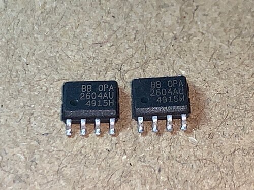 OPA2604AU贴片SOP发烧双运放OPA2604进口现货，集成电路IC