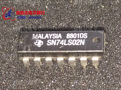 SN74LS02N进口现货，集成电路IC 批量供应