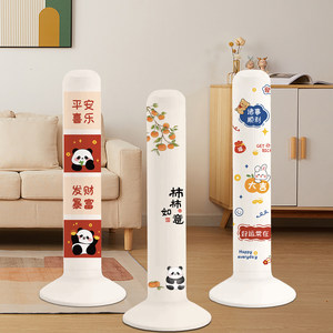 塔扇防尘罩通用小米格力艾美特圆柱形立式空调扇落地塔式电风扇套