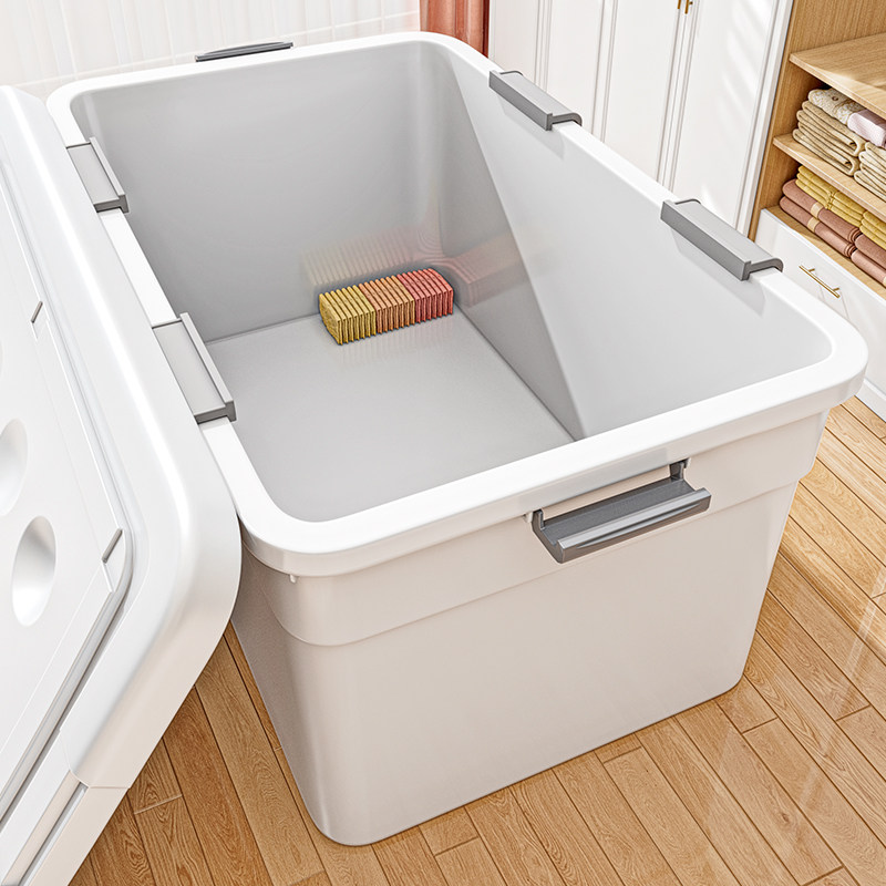 星优收纳箱大容量超大衣服储物箱加厚加硬特大号家用棉被整理箱子