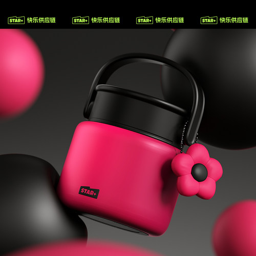 世大家316L800mL焖烧罐带粥带饭