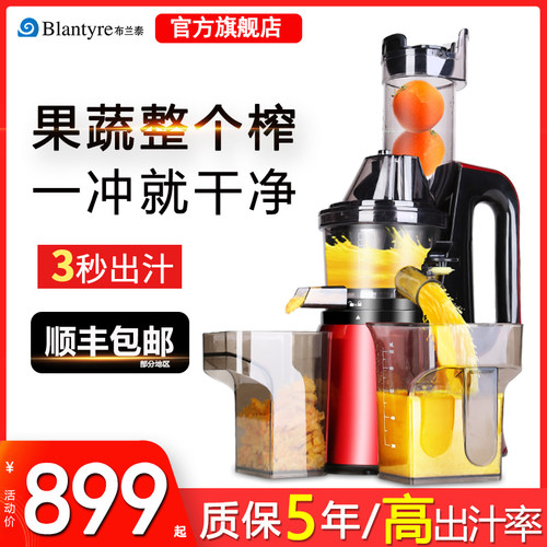 布兰泰大口径原汁机分离水果汁
