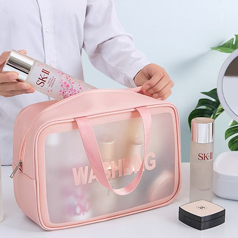 化妆包网红旅行化妆品包便携收纳大容量透明洗漱包收纳袋