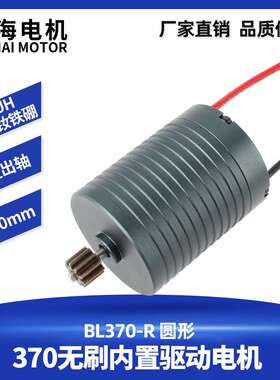 厂家直销BL370-R无刷内置驱动电机 N50UH钕铁硼 高速马达44000rpm