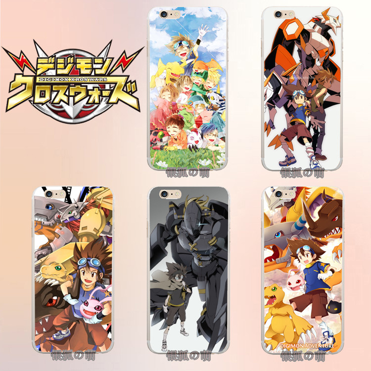 数码宝贝数码暴龙 手机壳iphone7/6/8/X plus 三星vivo oppo 华为