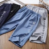 舒适帅潮流行薄款 夏季 韩版 子休闲超薄速干运动2024新款 儿童男童裤