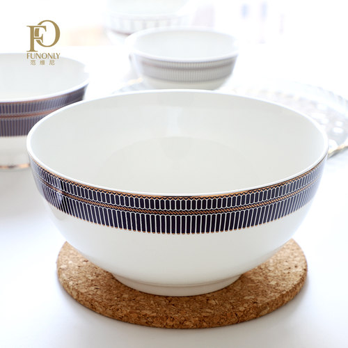 骨瓷碗家用轻奢米饭碗汤碗