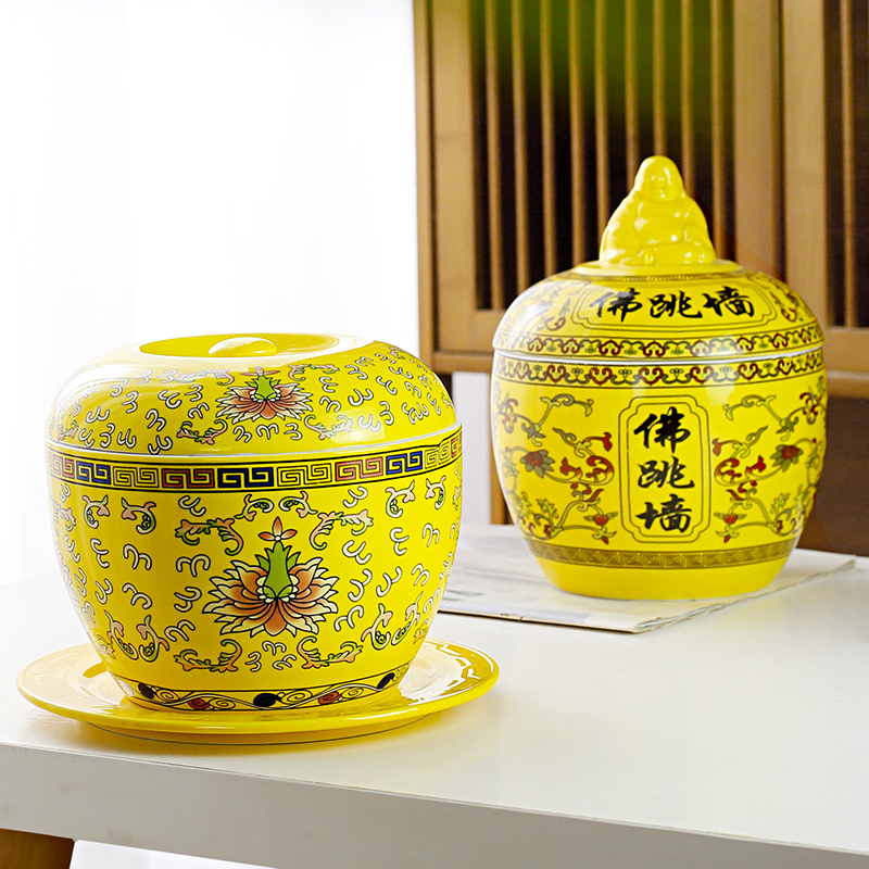 商用陶瓷炖盅佛跳墙炖罐家用