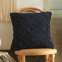 Plush Nordic-style ins cushions, sofa cushions, living room backrest cushions, white cream-style pillowcase without core on the bed thumbnail 6