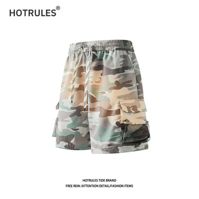美式迷彩街头夏季工装短裤