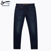 高弹复古蓝色剪刀牛仔裤 DENHAM26春季 RAZOR 修身 微锥时尚 新款 男士