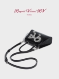 Ragerl Vitia/RV Diamond Inlaid Butterfly Clystone Clainsing Маленькая квадратная сумка 2024 Весна и лето Новая сумка по крести