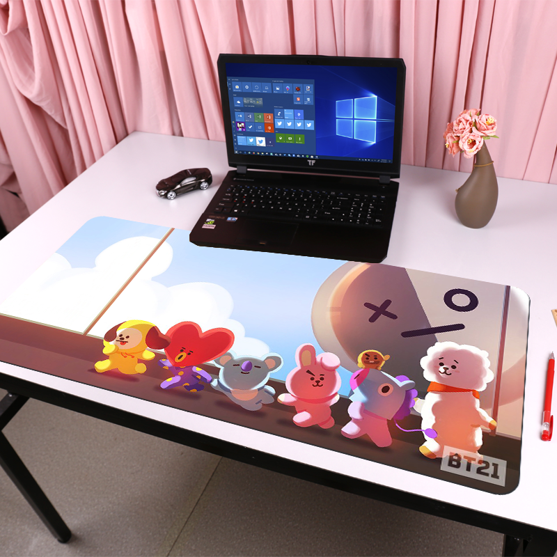 Japan and South Korea bt21 Bulletproof Youth League Mouse pad Super large notebook Desktop computer Key mouse suit household to work in an officein the Computer Hardware/Monitor/Computer Peripherals , Computer Peripherals , Mouse Pad/Paste/Wrist pad  category - from Buy2taobao.com to provide professional Taobao agent buy service