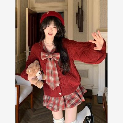 圣诞物语秋冬新款日系甜