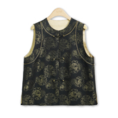 国风女装 马踏龙云·黑耀金马甲 新中式 1e13731023