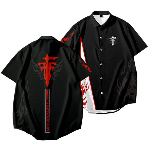 异端动漫周边时尚学生大码衬衫