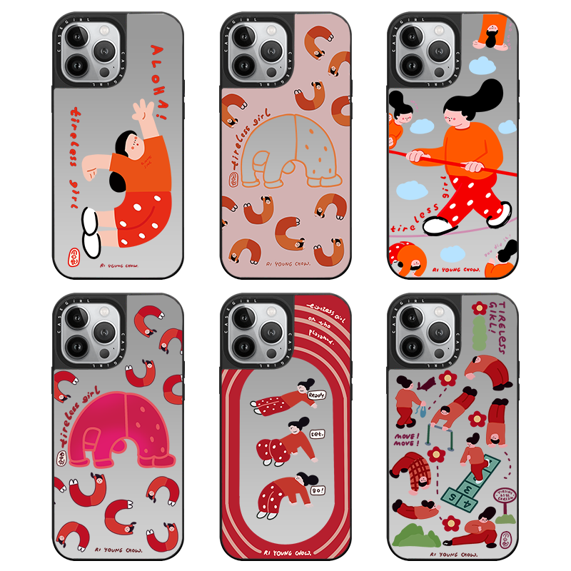 CASEGIRL艺术家戚薇同款适用苹果