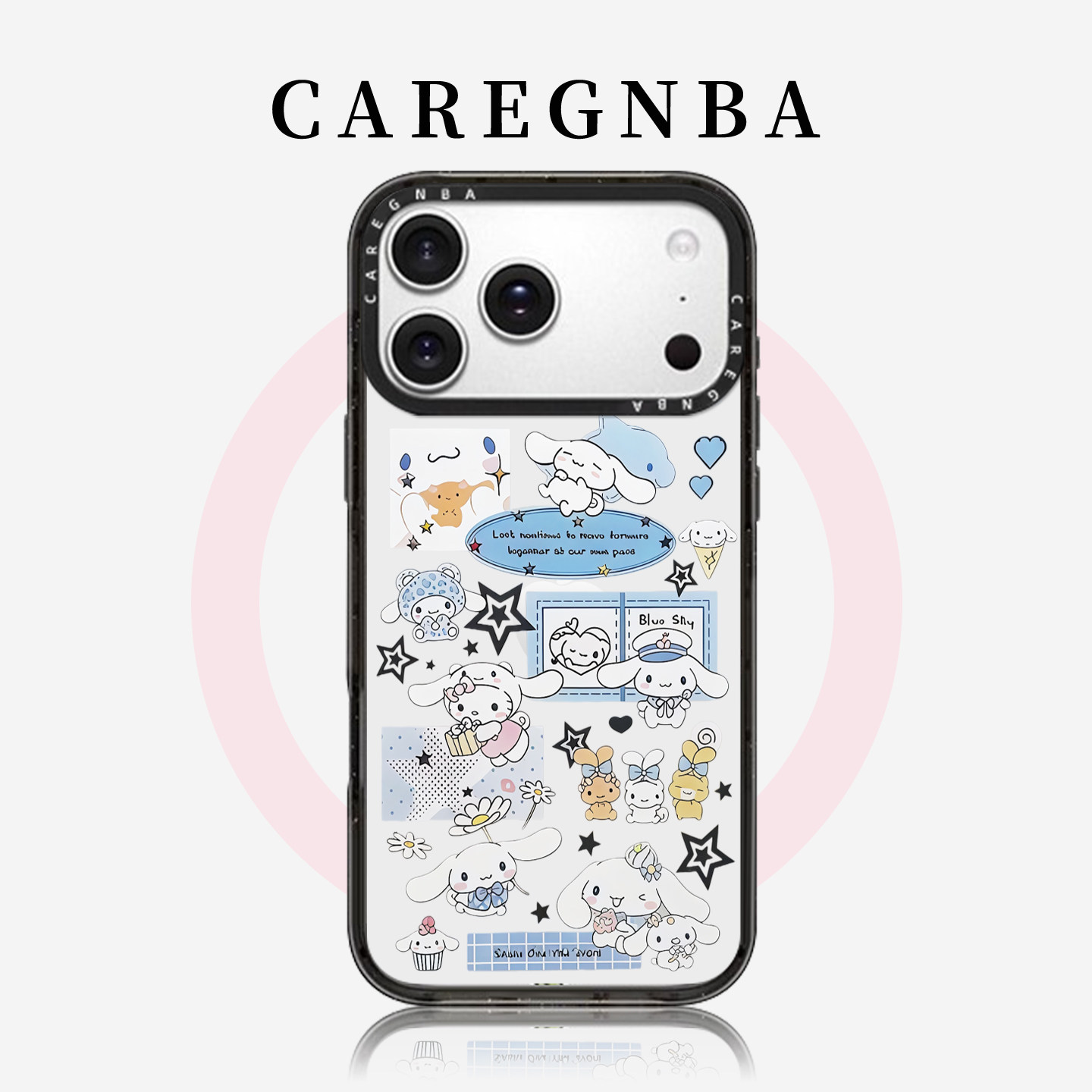 CAREGNBA联名玉桂狗猫咪适用苹果18ProMax手机壳潮流新款iPhone17pro高颜值16磁吸15plus防摔14全包13女12/11
