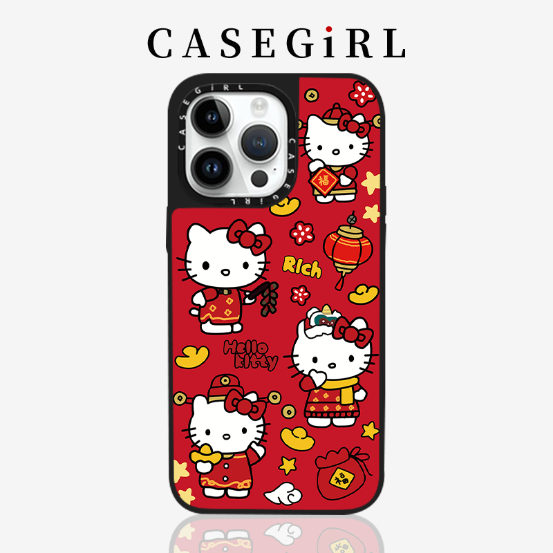 适用苹果CASEGIRL联名网红同款