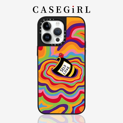 适用苹果CASEGIRL联名网红同款