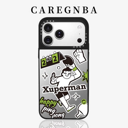 CAREGNBA许昕网红明星同款苹果
