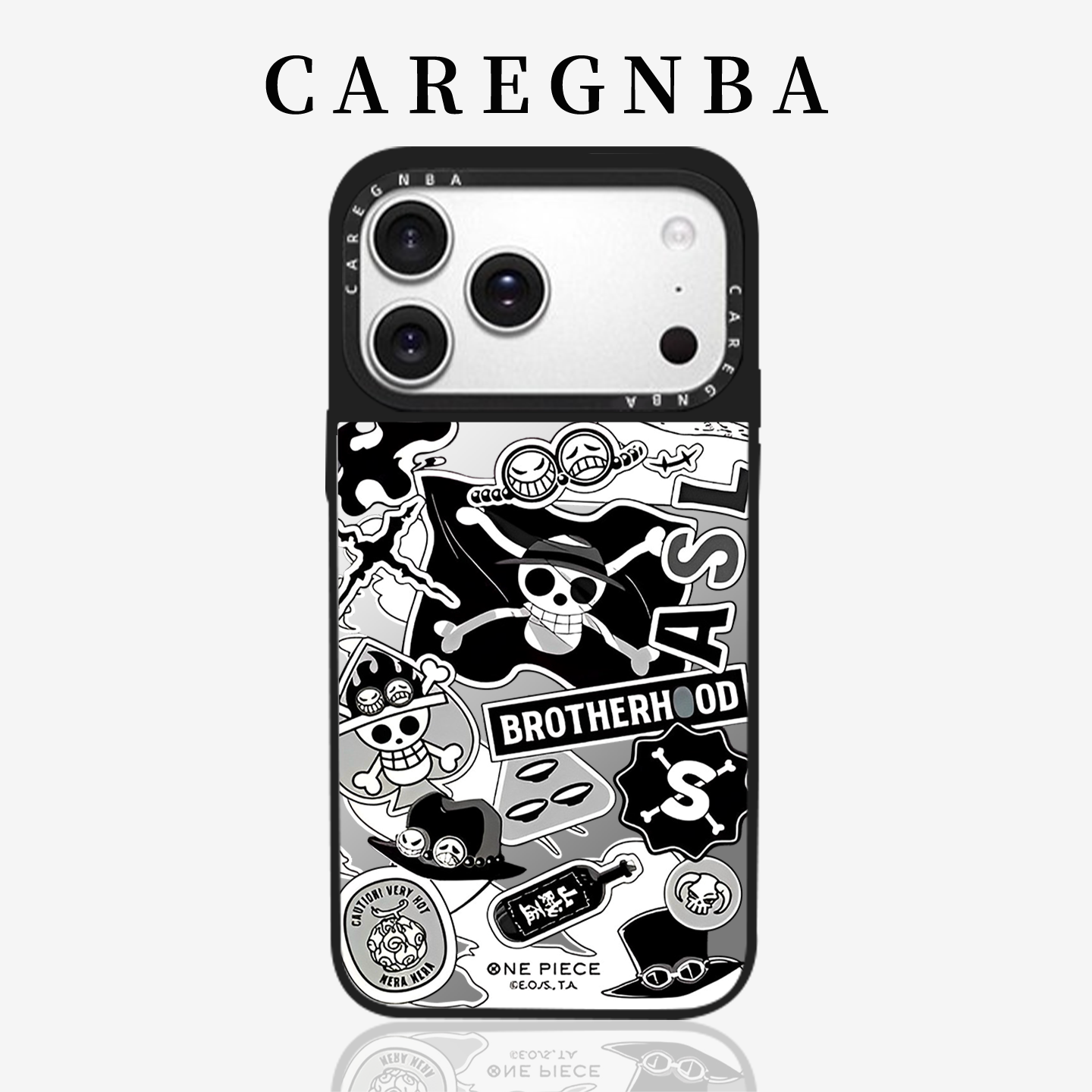 适用苹果CAREGNBA联名潮牌海贼王