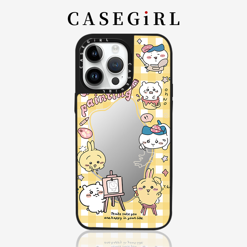 适用苹果CASEGIRL联名网红同款