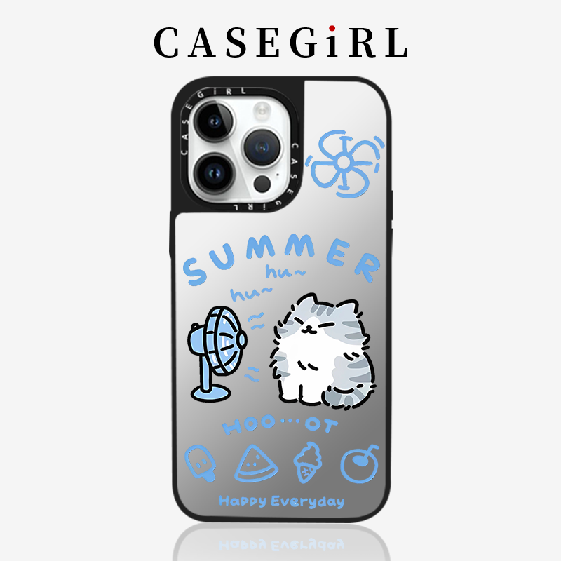 适用苹果CASEGIRL联名网红同款