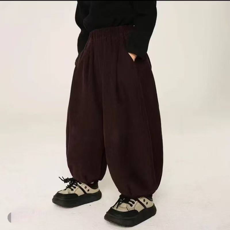新款男童加绒灯笼裤2025冬季女童加厚休闲保暖洋气时髦纯色哈伦裤,童装/婴儿装/亲子装,裤子,淘宝优惠券,粉丝福利购,淘宝优惠卷