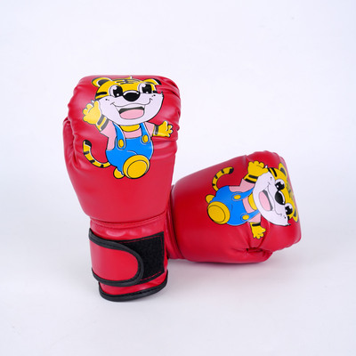 拳击手套虎爪半指拳套儿童成人散打训练加厚搏击格斗沙袋护手套