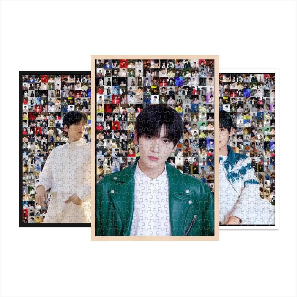 翟潇闻明星周边饭制爱豆马赛克拼图木质成人玩具1000片生日礼物