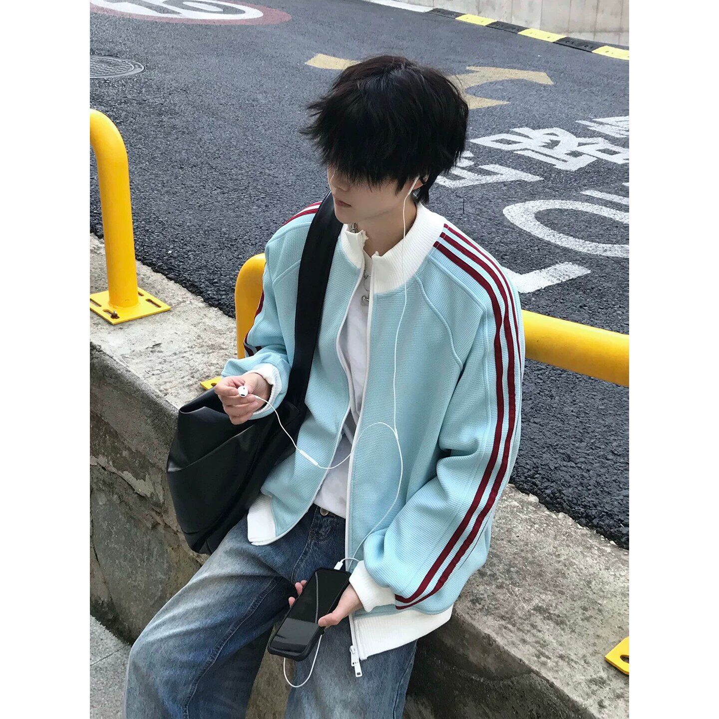 立领开衫卫衣夹克男女春秋季外套
