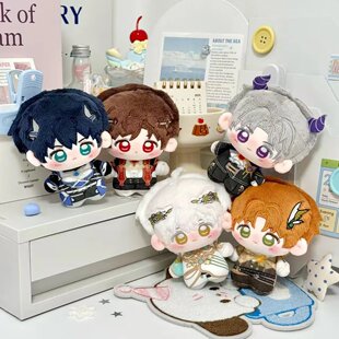 光与夜之恋周边棉花娃娃萧逸夏鸣星齐司礼10cm陆沉查理苏背包挂件