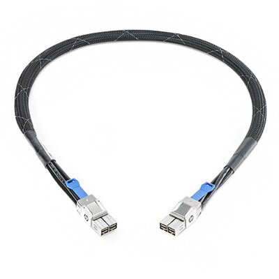 HP 原装SFF-8644 MiniSAS HD 1.0m 8X J9665A For Aruba 3800/01