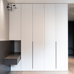 杭州全屋定制平开门衣柜走入式 衣帽间一体平开衣柜门全屋家具定制