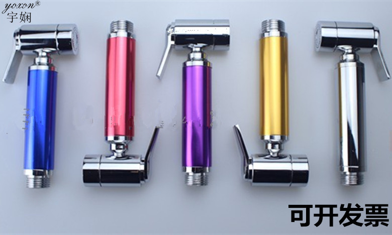 铜马桶喷枪 净身妇洗器喷头花洒套装 厕所清洗冲洗器妇洗