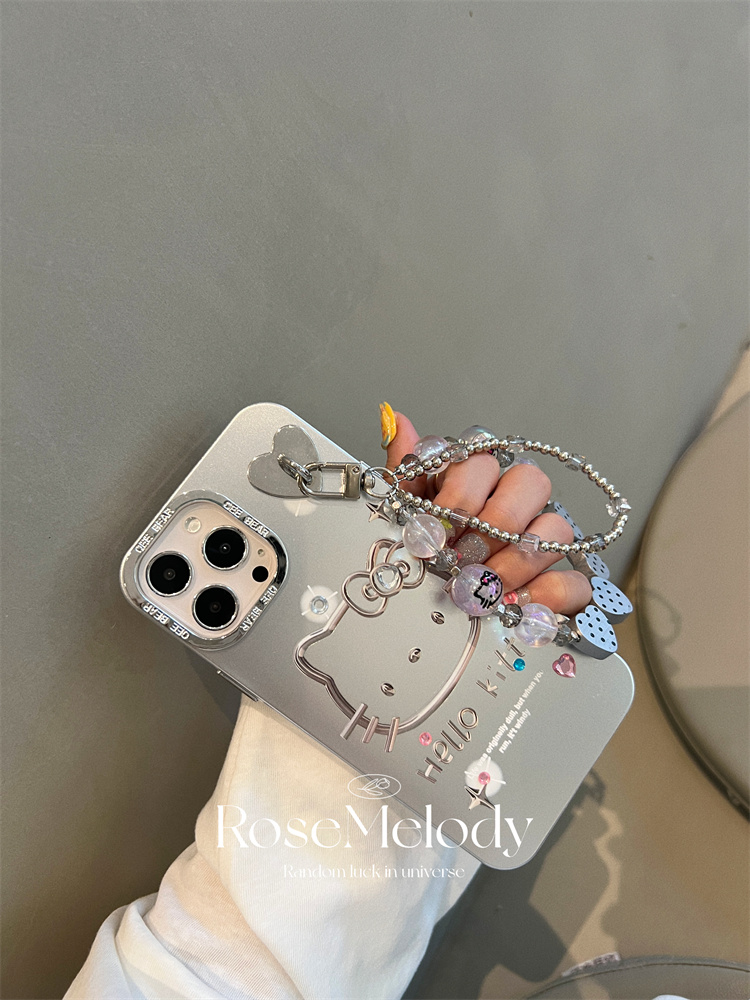 苹果14promax电镀日韩小众复古