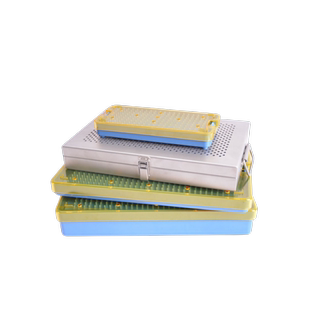 不锈钢消毒盒可高温高压低温内窥镜腹腔镜宫腔镜鼻窦镜器械消毒盒