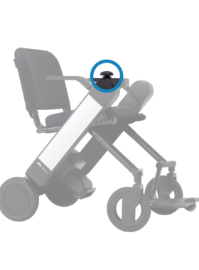 WHILL Model C2&F老年代步车通用配件-操纵杆把手 操纵杆防尘套