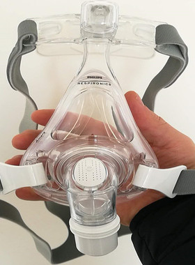 飞利浦呼吸器机DS/BIPAP ST25通用配件进口全脸口鼻面罩口罩Amara