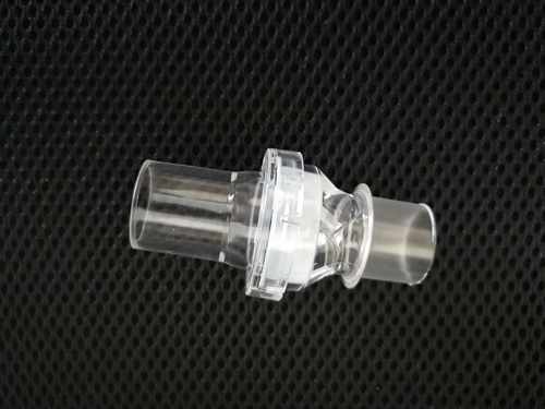 中山多功能机械通气面罩连接呼吸机配件管路变径接头呼气阀排气口