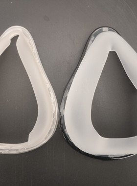 瑞迈特呼吸器机口鼻面罩/口罩F1B/F1A专用配件硅胶软垫密封皮套圈